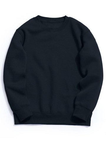 Crew Neck Fleece Mens Sweatshirt