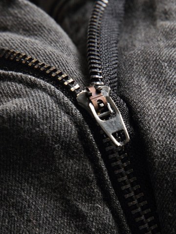 Ethnic Style Shirt And Ripped Patch Jeans Set