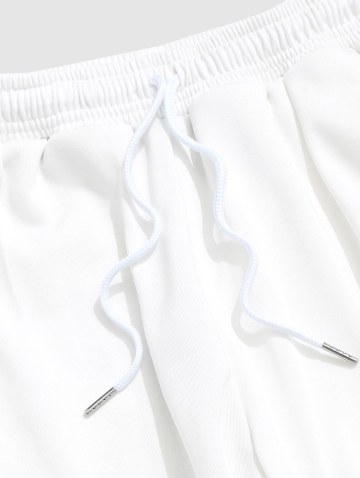 Flying Crane Graphic Oriental Sweatpants