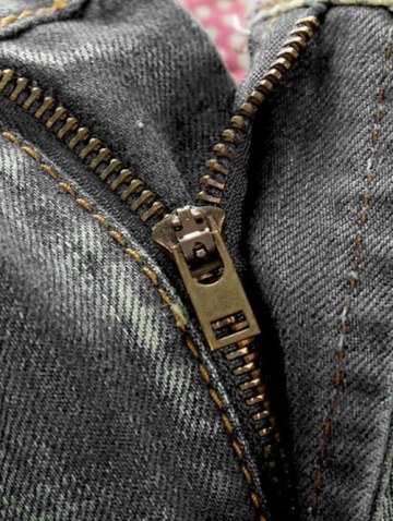 Retro Ripped Casual Denim Jeans