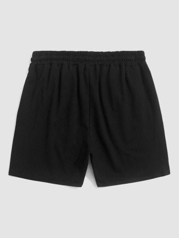 Summer Adventure California Palm Print Tee With Los Angeles Shorts