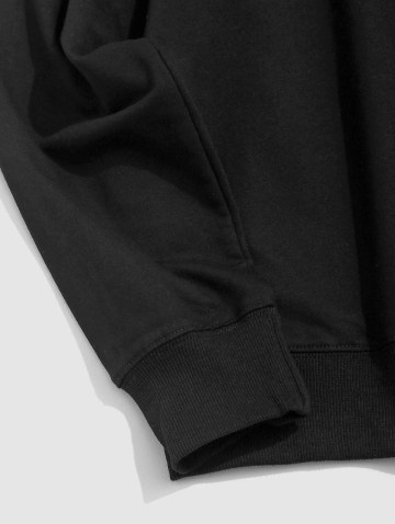 Yellow Stone Mountain Scenic Vintage Graphic Crewneck Sweatshirt